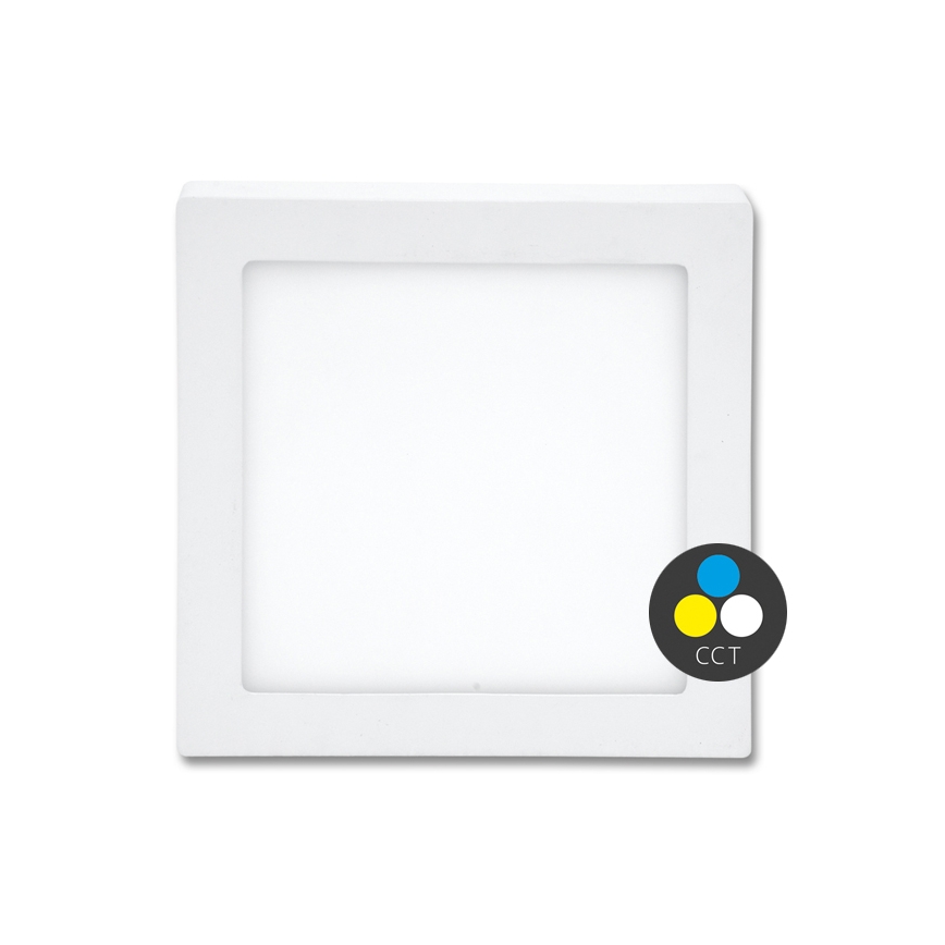 Plafoniera LED RAFA LED/18W/230V 3000/4000/6000K 22x22 cm bianco