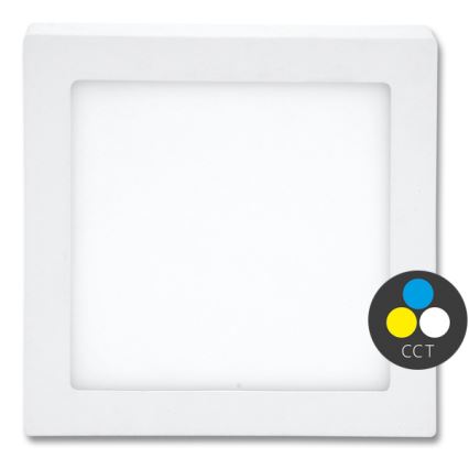 Plafoniera LED RAFA LED/25W/230V 3000/4000/6000K 30x30 cm bianco