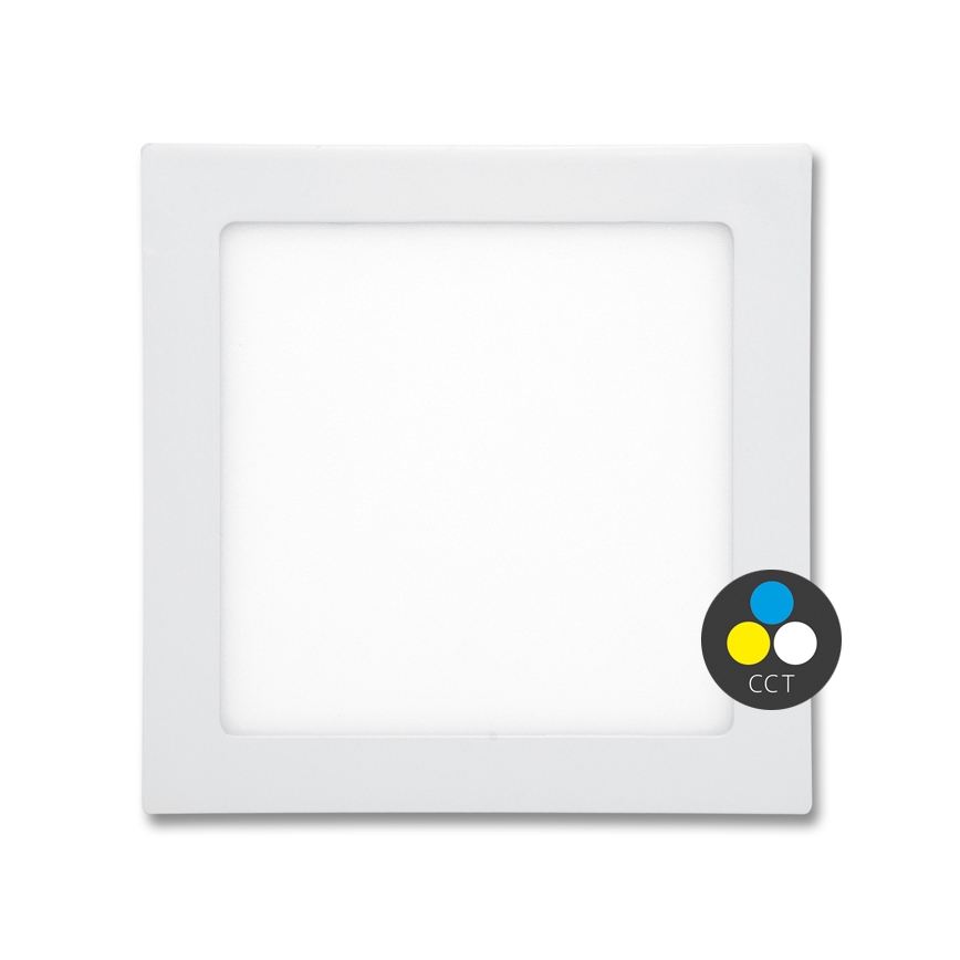Lampada LED da incasso per bagni RAFA LED/25W/230V 3000/4000/6000K 30x30 cm IP44 bianco