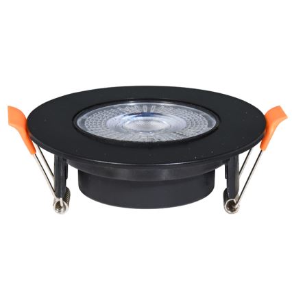 Lampada da incasso LED dimmerabile ZITA LED/3/5/7W/230V 3000/4000/6000K diametro 9 cm nero