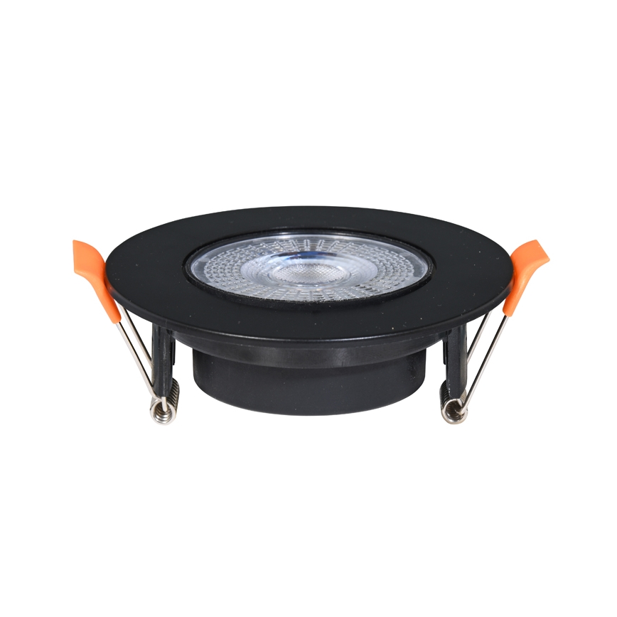 Lampada da incasso LED dimmerabile ZITA LED/3/5/7W/230V 3000/4000/6000K diametro 9 cm nero