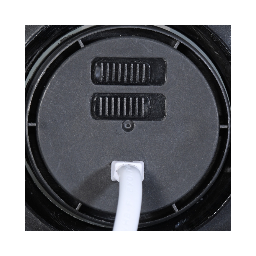 Lampada da incasso LED dimmerabile ZITA LED/3/5/7W/230V 3000/4000/6000K diametro 9 cm nero