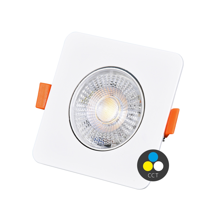 Lampada da incasso LED dimmerabile KENT LED/3/5/7W/230V 3000/4000/6000K 9x9 cm bianco