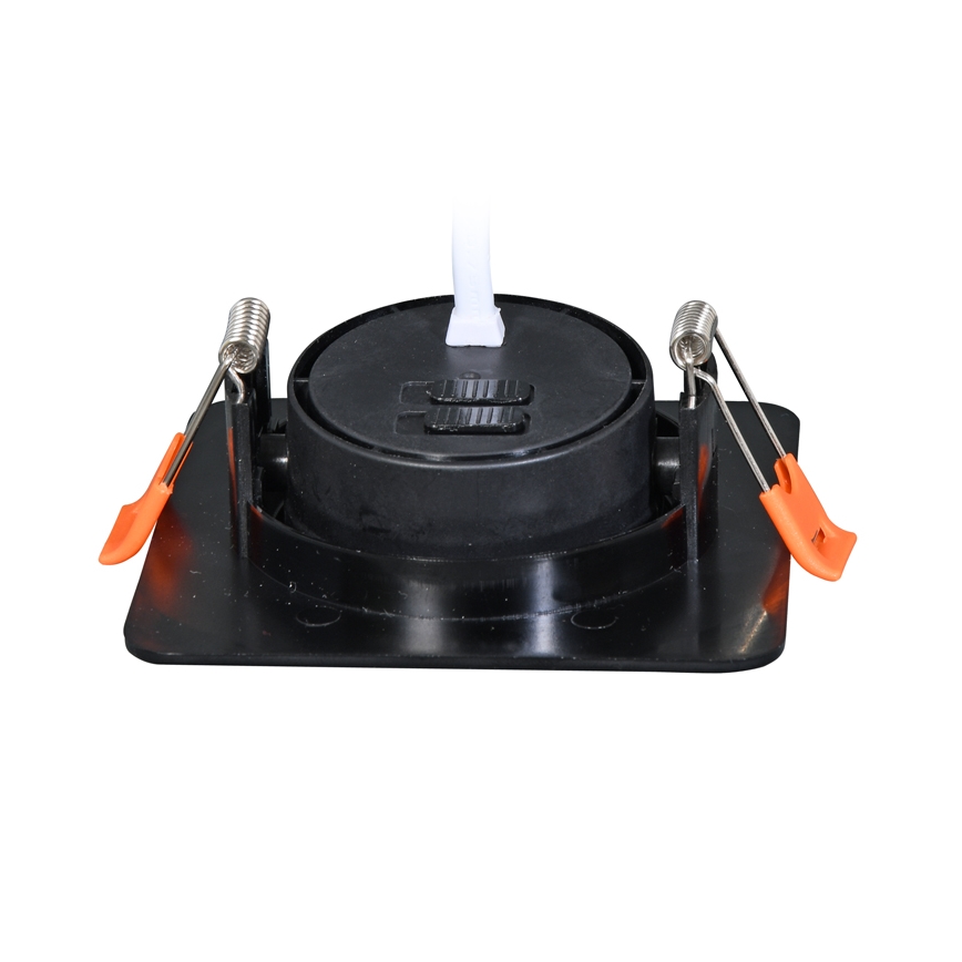 Lampada da incasso LED dimmerabile KENT LED/3/5/7W/230V3000/4000/6000K 9x9 cm nero