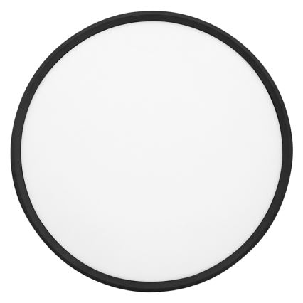 Plafoniera LED SALY LED/50W/230V 3000/4000/6000K diametro 60 cm IP40 nero