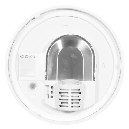 Plafoniera da esterno con sensore HECTOR 1xE27/60W/230V diametro 25 cm IP44 opale bianco