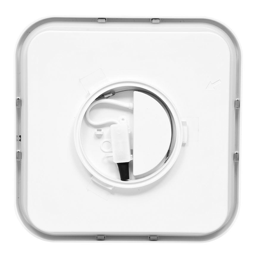 Plafoniera LED da bagno LUKY LED/12W/230V 4000K 25x25 cm IP44 bianco