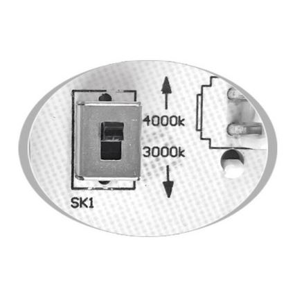 Plafoniera LED da esterno MARTIN LED/15W/230V 3000/4000K diametro 30 cm IP65 bianco