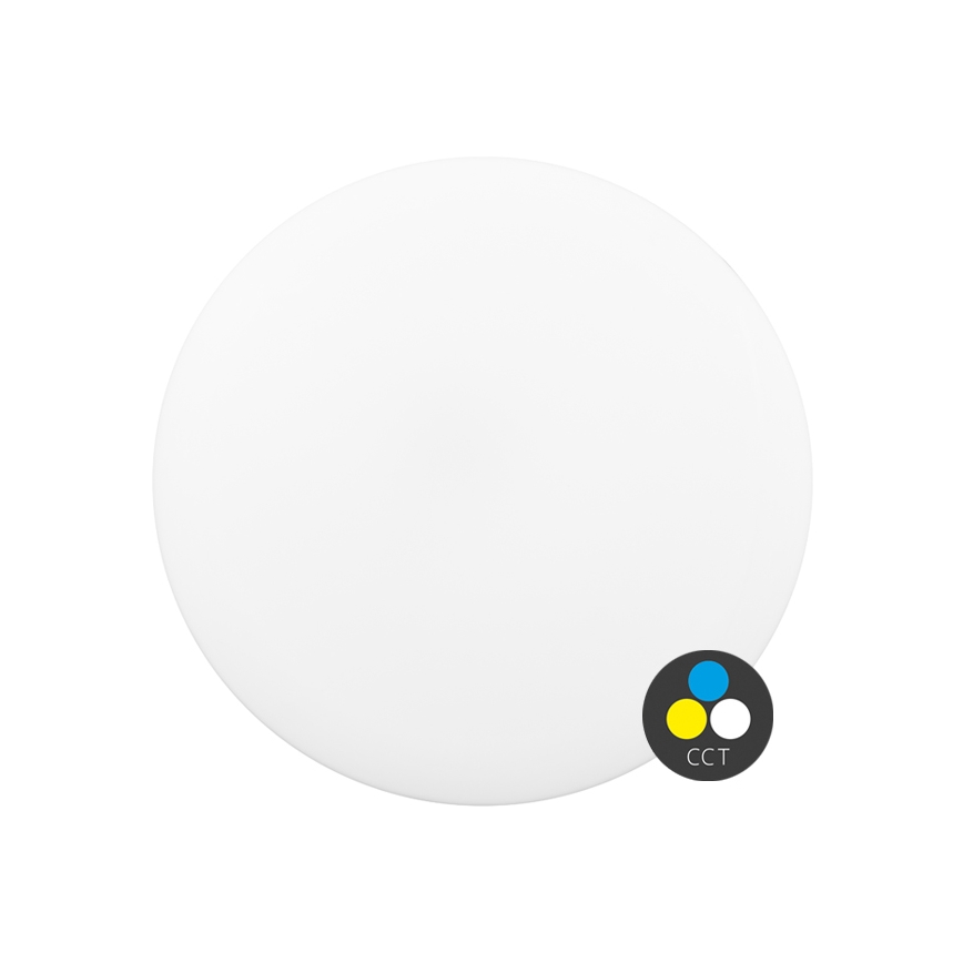 Plafoniera LED da bagno DISK LED/24W/230V 3000/4000/6500K diametro 38 cm IP44 bianco