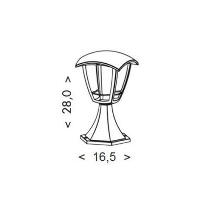 Lampada LED da esterno VERONA LED/8W/230V IP44