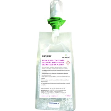 EcoStep 50180 - Disinfettante a schiuma per sedili WC D4 500 ml