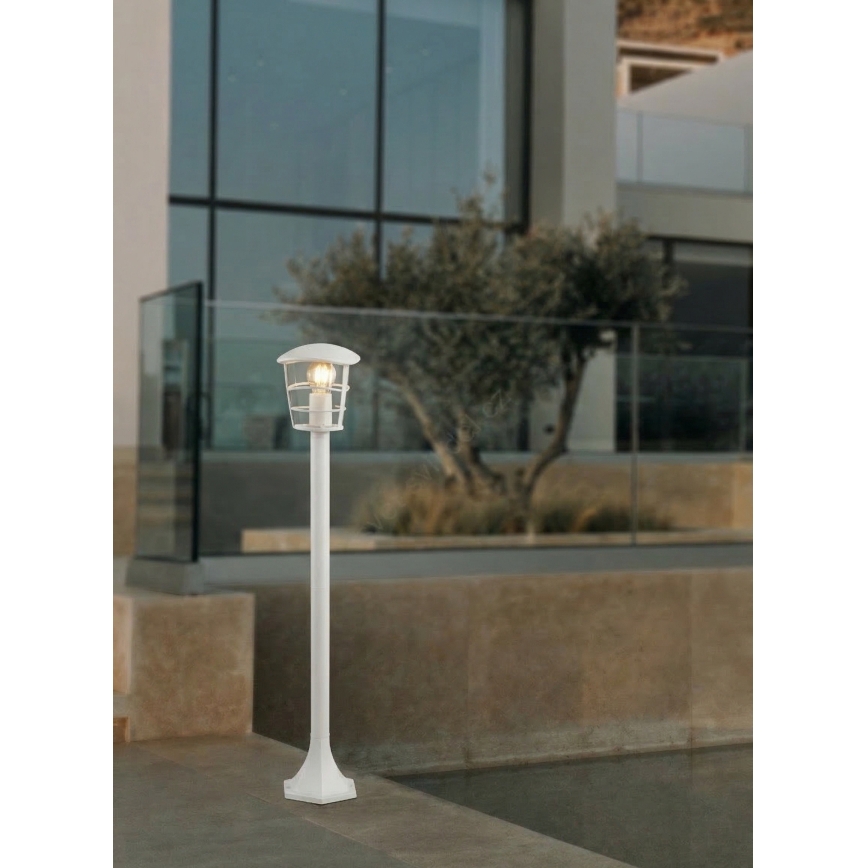 Eglo 18799 - Lampada da esterno ALORIA 1xE27/60W/230V IP44 bianca