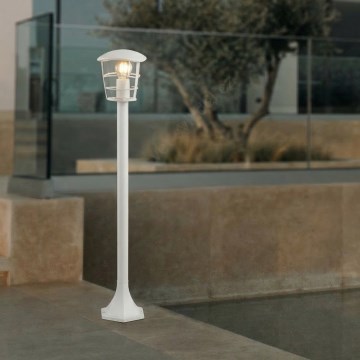 Eglo 18799 - Lampada LED da esterno ALORIA 1x E27/8,5W/230V IP44 bianca