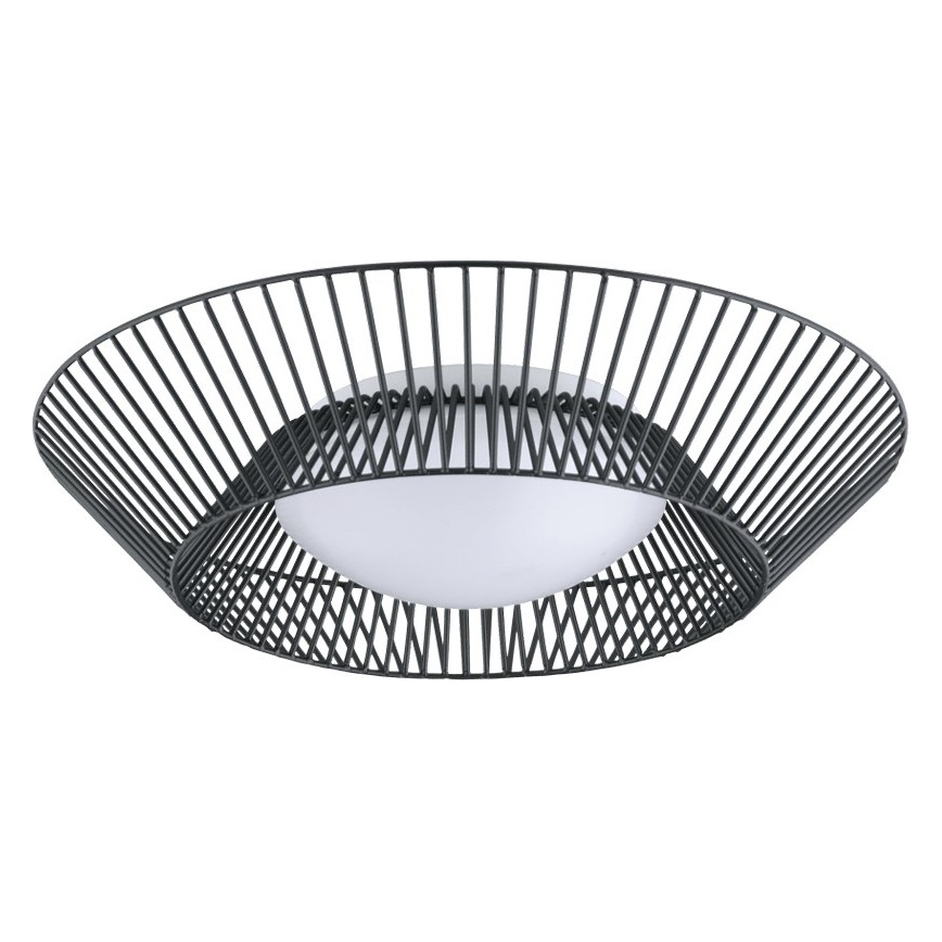 Eglo 200842 - Plafoniera LED PIASTRE LED/8,2W/230V Ø 39 cm nera