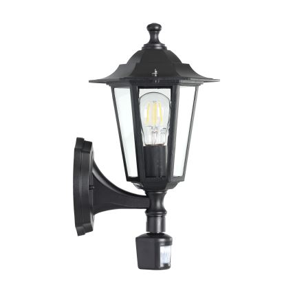 EGLO - Lampada con sensore 1xE27/60W nero