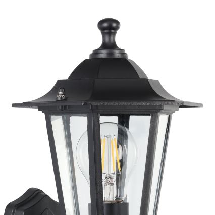 EGLO - Lampada con sensore 1xE27/60W nero