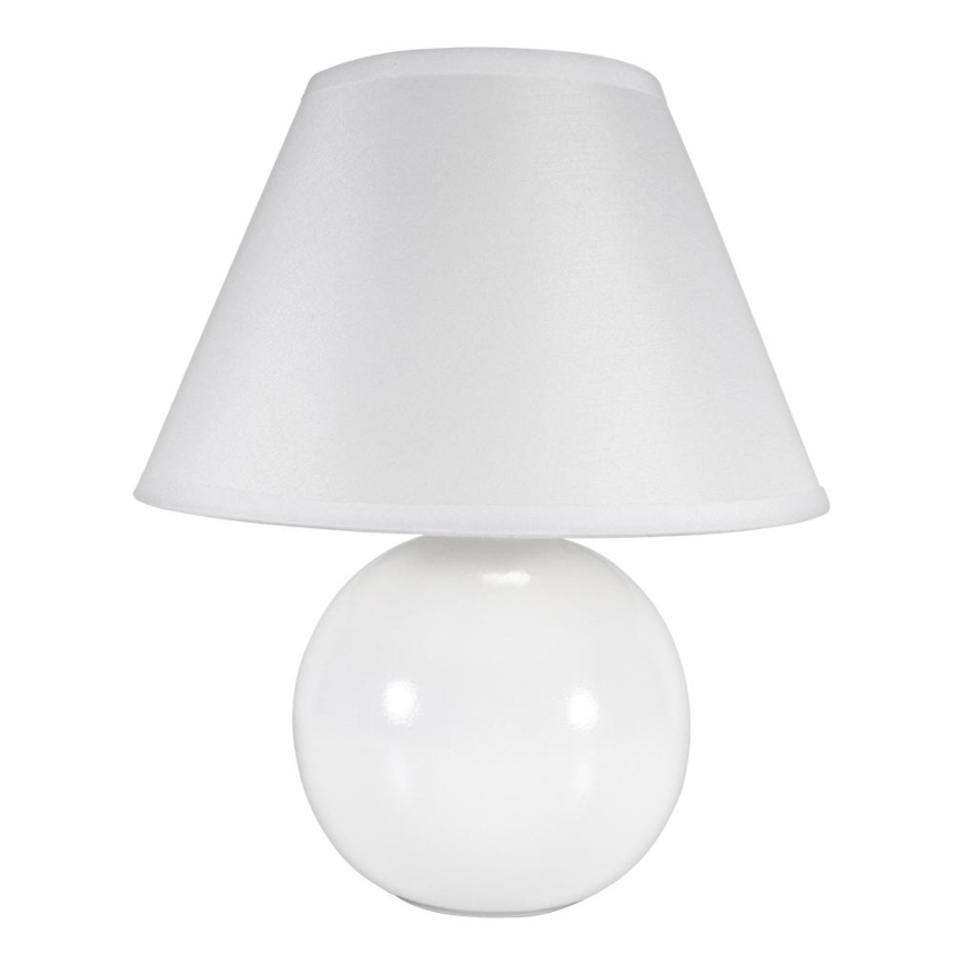 Eglo 23873 - Lampada da tavolo TINA 1xE14/40W/230V bianco