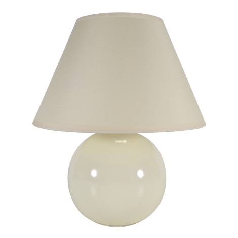 Eglo 23874 - Lampada da tavolo TINA 1xE14/40W/230V color crema