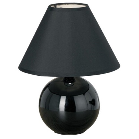 EGLO 23875 - Lampada da tavolo TINA 1xE14/40W nero