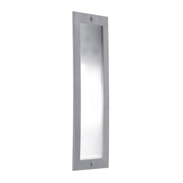 Eglo 27814 - Lampada da incasso per esterni ZIMBA 1xE27/60W/230V IP44 grigio