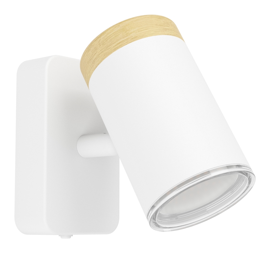 Eglo - Applique da parete a spot per il bagno 1xGU10/3W/230V IP44, bianco/beige
