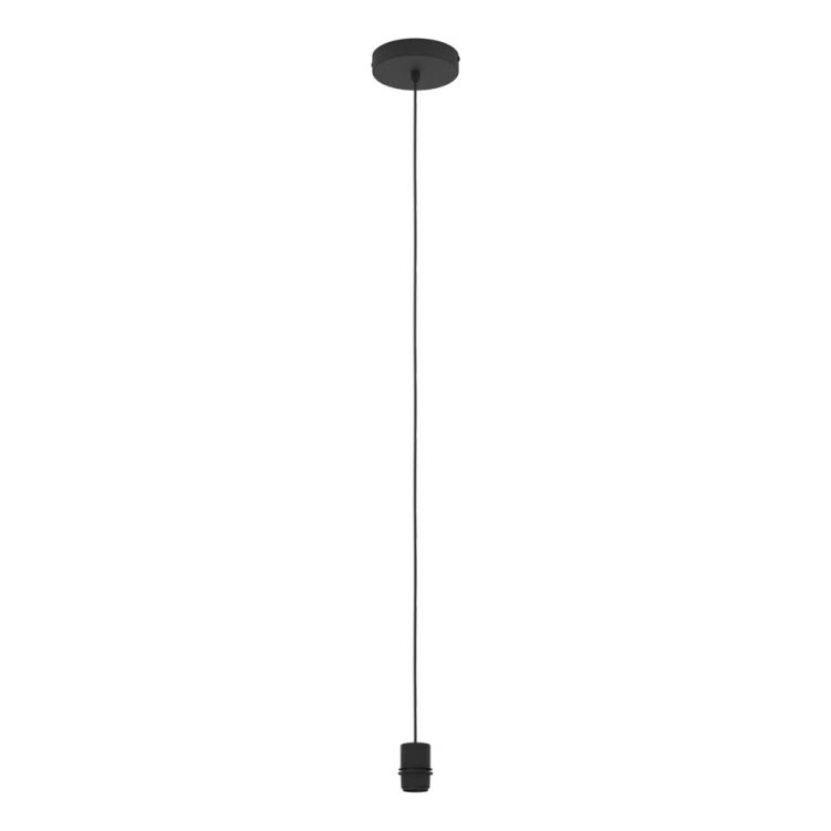 Eglo 300169 - Cavo di alimentazione CURITIBA 1xE27/40W/230V nero