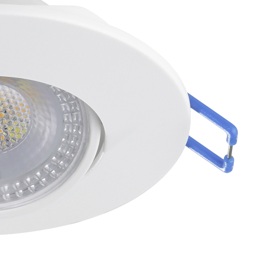 Eglo - Set 7x LED faretti da incasso LED/4,9W/230V 2700/4000/6500K Ø 9 cm bianco