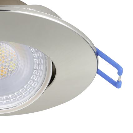 Eglo - Set da 3 faretti da incasso LED/4,9W/230V 2700/4000/6500K Ø 9 cm cromo opaco