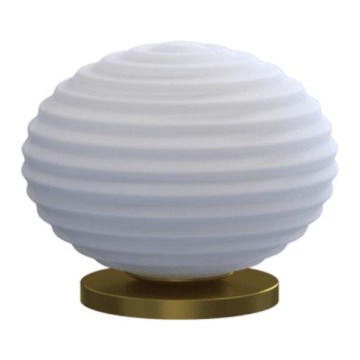 Eglo 300502 - Lampada da tavolo ERCALTO 1xE27/25W/230V dorata