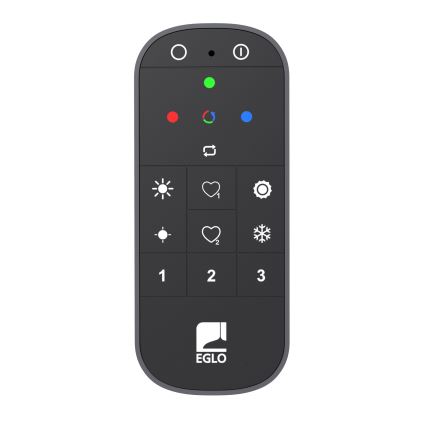 Eglo 300833 - Plafoniera dimmerabile LED RGBW MALTIGNANO-Z LED/18,5W/230V 2700-6500K Ø 38 cm + telecomando