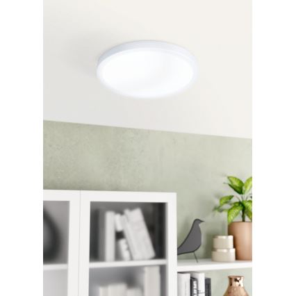 Eglo - Plafoniera LED per bagno LED/20,5W/230V IP44 bianco