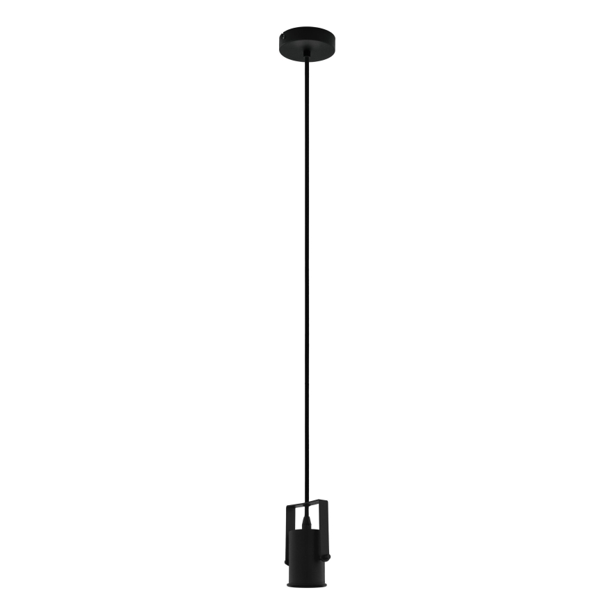 Eglo - Lampadario a sospensione con filo 1xE27/40W/230V nero