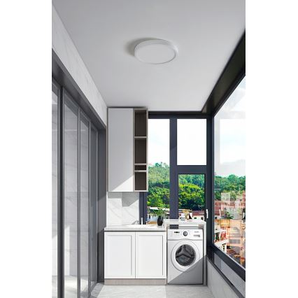 Eglo 31379 - Plafoniera LED dimmerabile da bagno ARGOLIS-Z LED/19,5W/230V 2700-6500K IP44 bianco