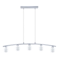 Eglo 31424 - Lampada a sospensione ROSARNO su cavo 5xG9/33W/230V