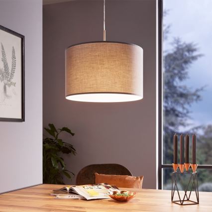 Eglo - Lampadario a sospensione con filo 1xE27/60W/230V