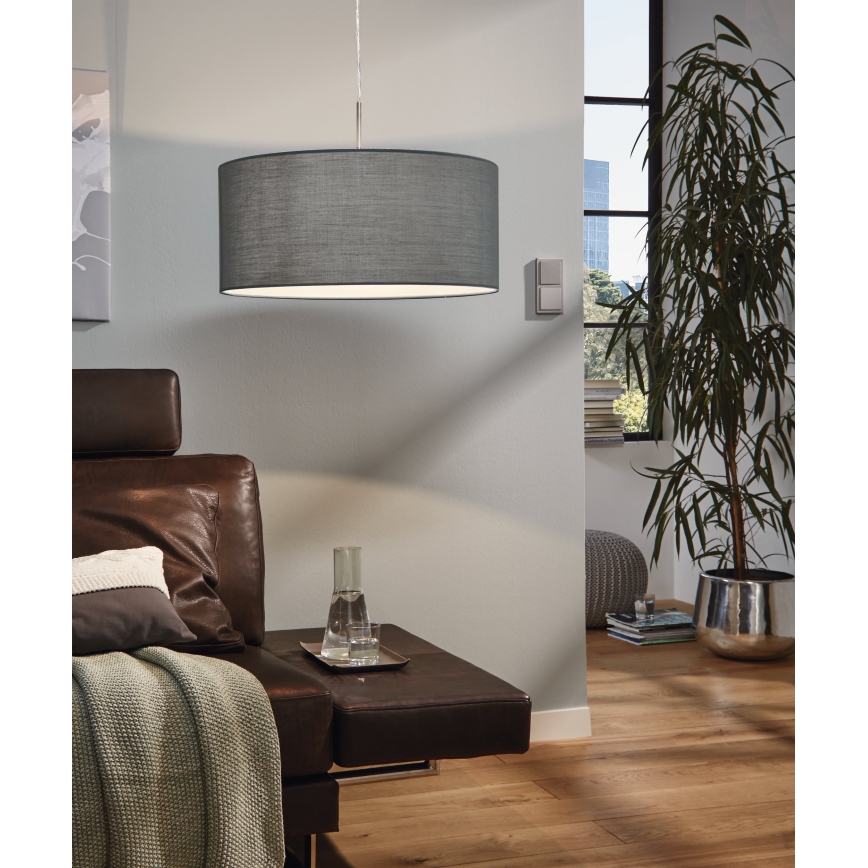 Eglo - Lampadario a sospensione con filo 1xE27/60W/230V