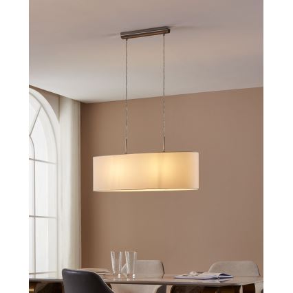 Eglo - Lampadario a sospensione con filo 2xE27/60W/230V