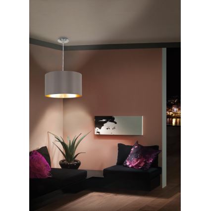 Eglo - Lampadario a cavo 1xE27/60W/230V