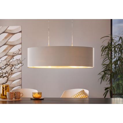 Eglo 31612 - Lampadario a sospensione con filo MASERLO 2xE27/60W/230V