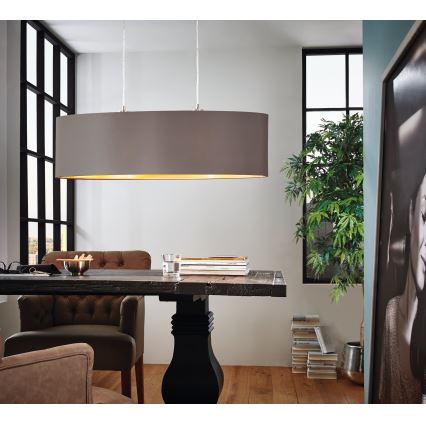 Eglo - Lampadario a sospensione con cavo 2xE27/60W/230V