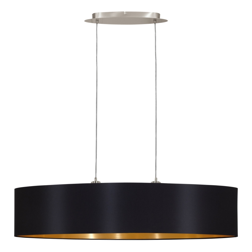 Eglo - Lampadario a sospensione con filo 2xE27/60W/230V