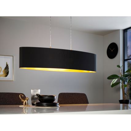 Eglo - Lampadario a sospensione con filo 2xE27/60W/230V