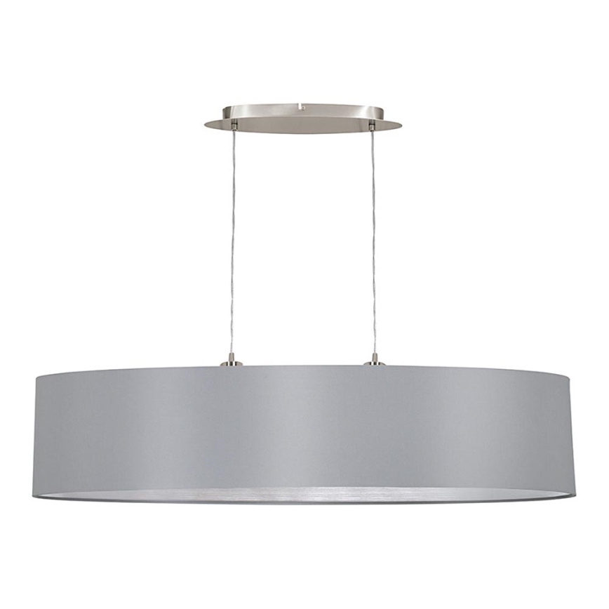 Eglo 31617 - Lampadario a sospensione con filo MASERLO 2xE27/60W/230V