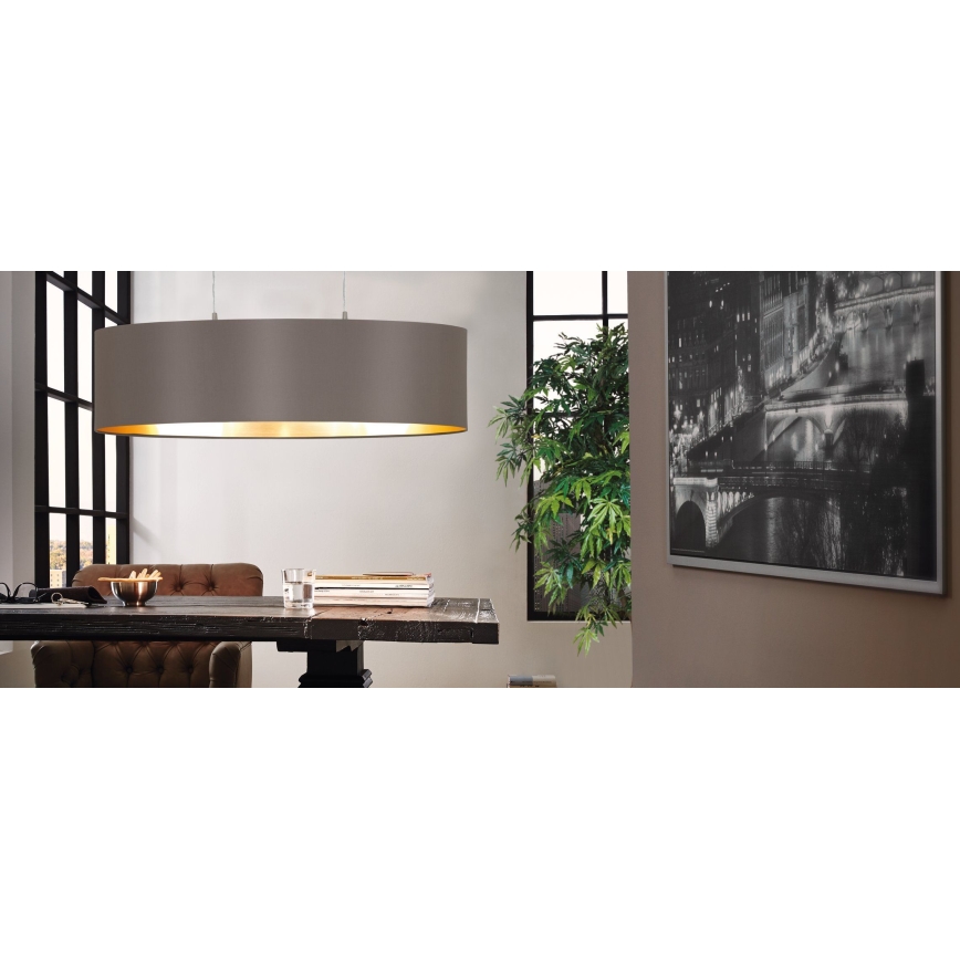 Eglo - Lampadario a sospensione con filo 2xE27/60W/230V