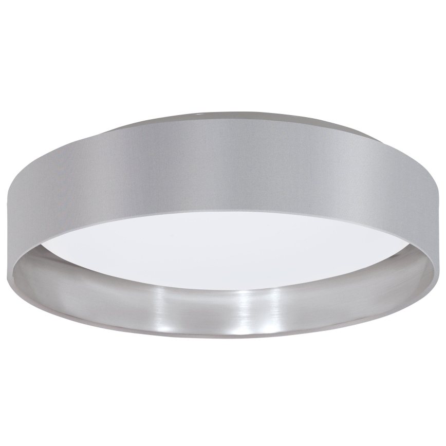 Eglo 31623 - Plafoniera LED MASERLO LED/16W/230V 3000K Ø 40,5 cm grigio/argento