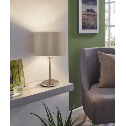 Eglo - Lampada da tavolo 1xE27/60W/230V