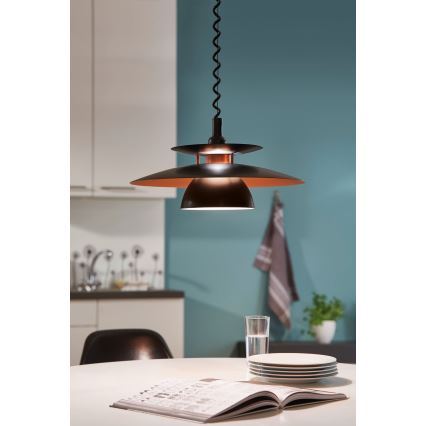Eglo - Lampadario regolabile 1xE27/60W/230V