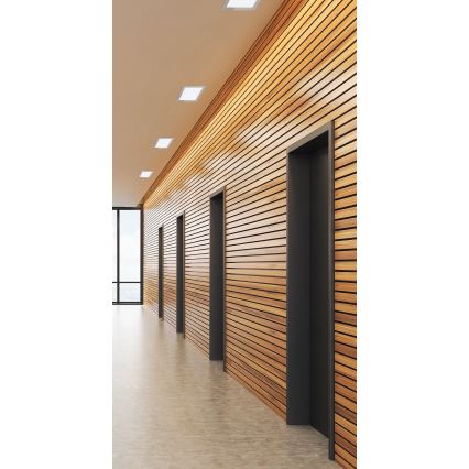 Eglo 31678 - Faretto da incasso LED FUEVA 1 LED/18W/230V 22,5x22,5 cm