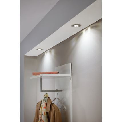 Eglo - Set di 3 faretti da incasso LED TEDO 1x GU10-LED/5W/230V