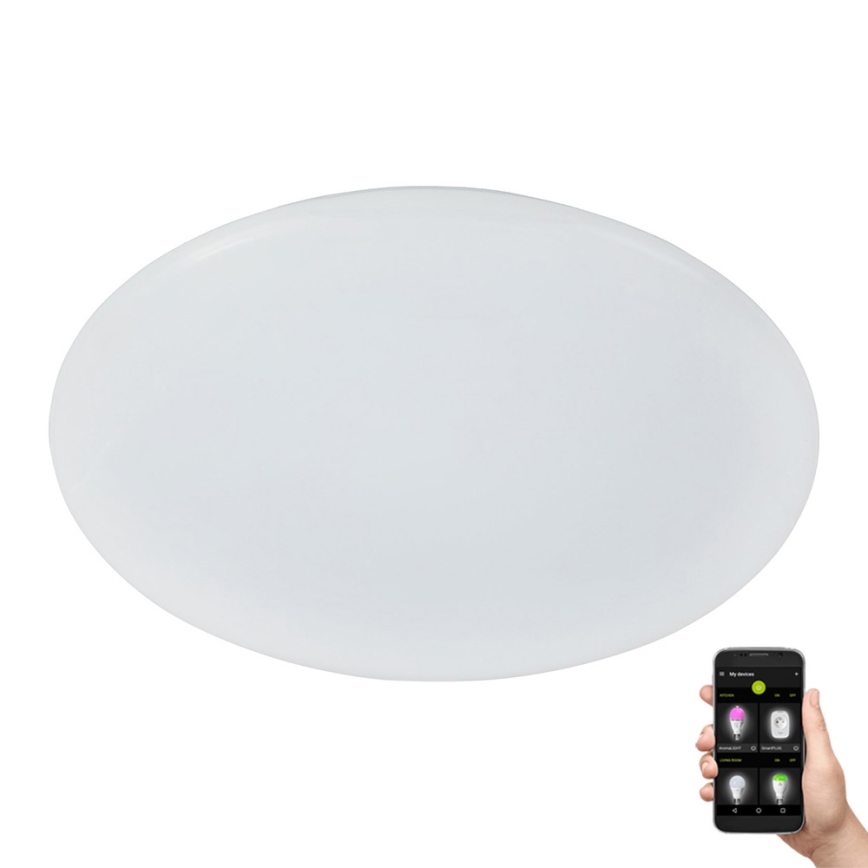 Eglo 31737 - Plafoniera LED dimmerabile TOTARI-Z LED/19,2W/230V 2700-6500K bianco